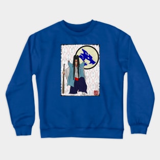 Baseball Samurai 012 Crewneck Sweatshirt